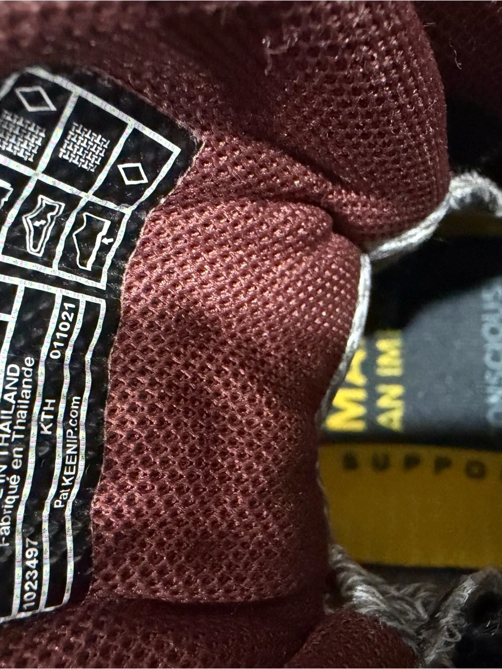 Keen Men's Brown and Burgundy Trail Boots